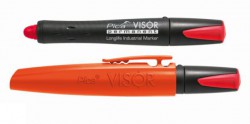 Pica VISOR Permanent Longlife Industrial Marker - Red